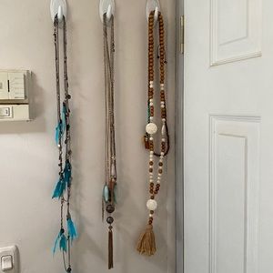 Lot of statement necklaces